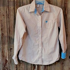 Like new Cinch stripped shirt